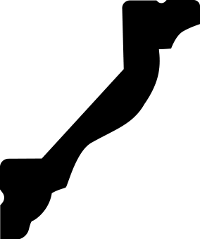 Карниз Европласт 6.50.299 (2000x45x37_мм)