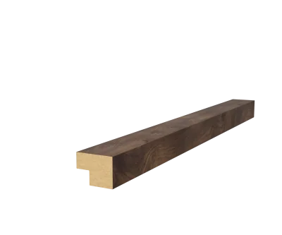 Торцевая рейка 25х19х1350мм, МДФ, дуб старинный натуральный