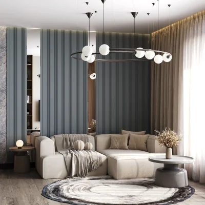 Молдинг финишный Cosca Decor MF001, 46х12, 2800мм, Экополимер