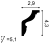 Карниз Orac Decor CX150 (2000x43x29_мм)