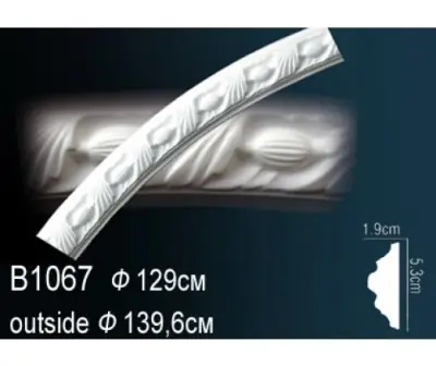 Круговой молдинг B1067
