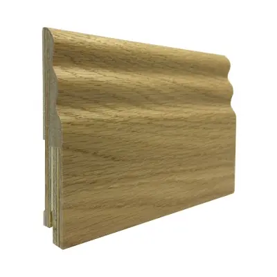 Плинтус шпонированный фигурный №100 120x30