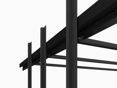 Теневая рейка LACONISTIQ CLASSIC Черная анодированная (3000х11х9 мм)