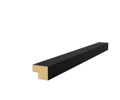 Торцевая рейка 25х19х2750мм, МДФ, дуб графит