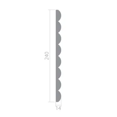 Стеновая панель Ultrawood UW01i (2000x240х14 мм)