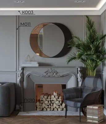 Карниз Cosca Decor KX003, 120х45, Экополимер