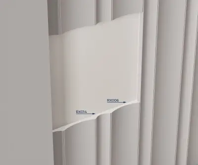 Рейка Cosca Decor Cosca Decor RX014, 31х12, 2800 мм, Экополимер