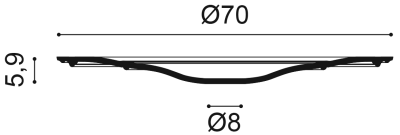 Розетка Orac Decor R73 (700x700x59_мм)