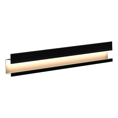 Теневая рейка LACONISTIQ Light Черный МУАР (3000х46х16 мм) под подсветку