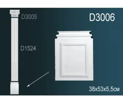 Пилястра D3006