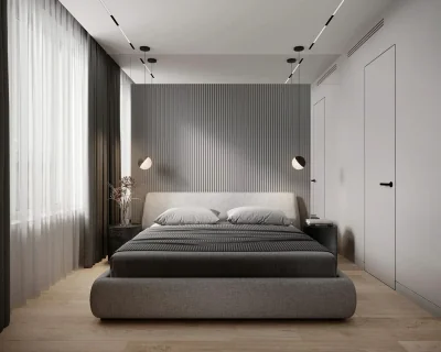 Скрытый плинтус LACONISTIQ REGULAR, под подсветку, черный МУАР RAL9005 (80х13х3000мм)