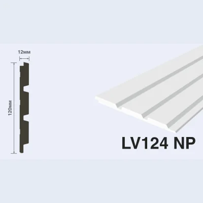 Декоративная панель HiWood LV124 NP (2700x120x12 мм)
