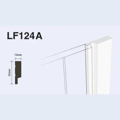 Финишный молдинг HiWood LF124A BK114K (2700x42x12 мм)