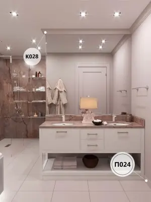 Плинтус Cosca Decor PX024, 80х14, Экополимер