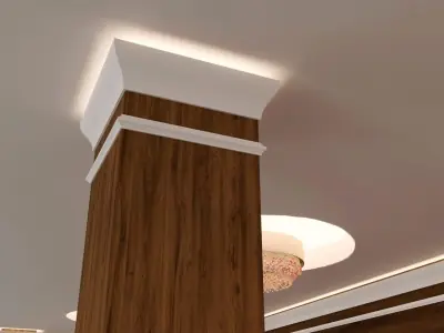 Карниз Cosca Decor KX002, 120х53, Экополимер
