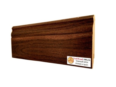 Teckwood 100х16 тёмный орех